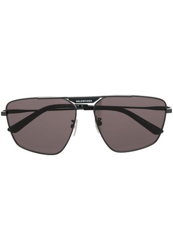 Balenciaga Eyewear Occhiali da sole squadrati - Nero