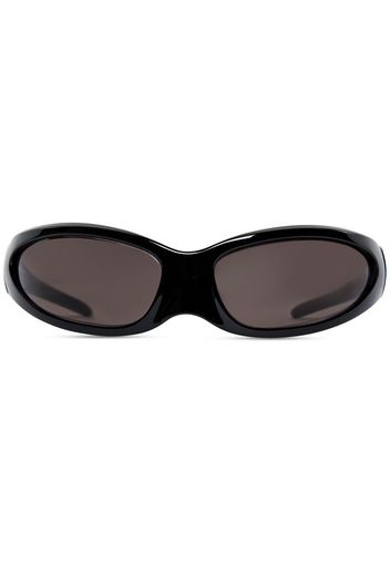 Balenciaga Eyewear Occhiali da sole tondi Skin Cat - Nero