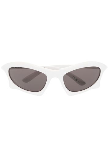 Balenciaga Eyewear cat-eye frame tinted sunglasses - Bianco