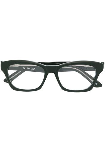 Balenciaga Eyewear Occhiali squadrati - Verde