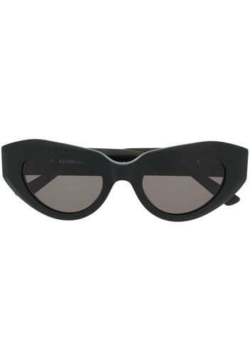 Balenciaga Eyewear oval-frame sunglasses - Nero