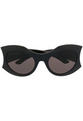 Balenciaga Eyewear Hourglass logo cat-eye sunglasses - Nero