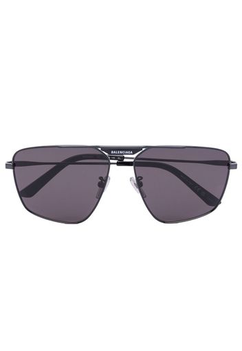 Balenciaga Eyewear geometric pilot-frame sunglasses - Nero