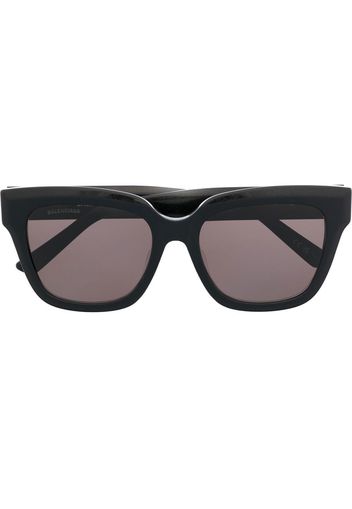 Balenciaga Eyewear Occhiali da sole squadrati - Nero