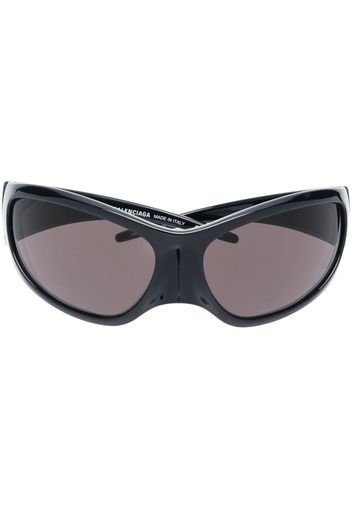 Balenciaga Eyewear Skin XXL cat-eye sunglasses - Nero