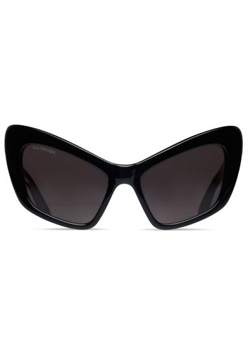 Balenciaga Eyewear Occhiali da sole cat-eye - Nero