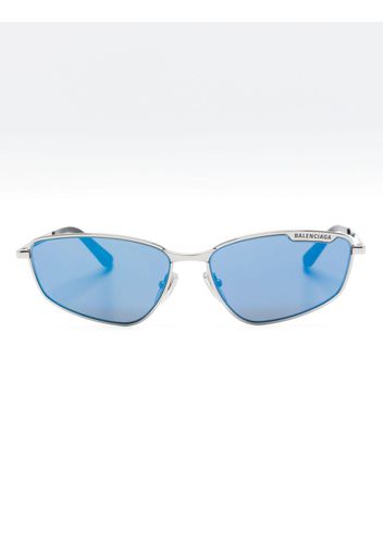 Balenciaga Eyewear geometric-frame sunglasses - Grigio