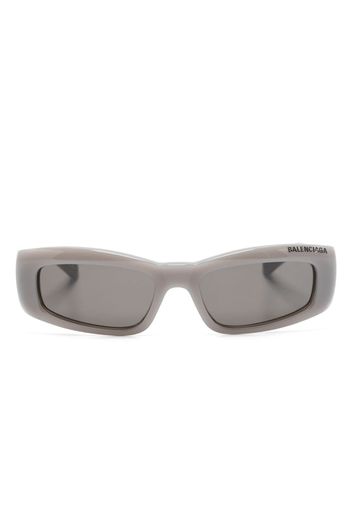 Balenciaga Eyewear rectangle-frame sunglasses - Grigio