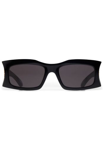 Balenciaga Eyewear Occhiali da sole Hourglass squadrati - Nero