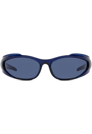 Balenciaga Eyewear Occhiali da sole Reverse Xpander squadrati - Blu