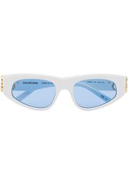 Balenciaga Eyewear white cat eye sunglasses - Bianco