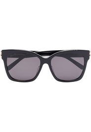 Balenciaga Eyewear BAL OVRSZD ACETATE FRM GOLD DETAIL SGLAS - Nero