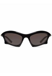 Balenciaga Eyewear Occhiali da sole rettangolari Bat - Nero