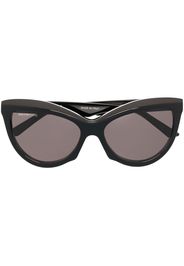 Balenciaga Eyewear Occhiali da sole cat-eye BB - Nero