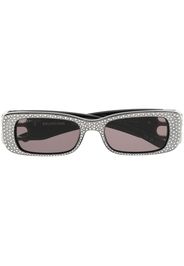 Balenciaga Eyewear Dynasty rectangle frame sunglasses - Nero