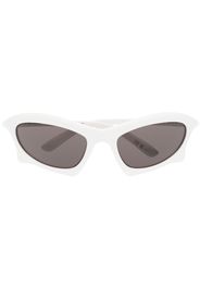 Balenciaga Eyewear cat-eye frame tinted sunglasses - Bianco