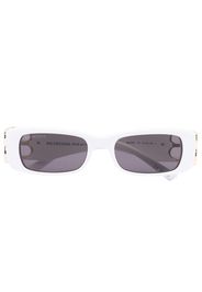 Balenciaga Eyewear Occhiali da sole Dynasty rettangolari - Bianco