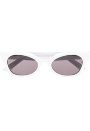 Balenciaga Eyewear cat-eye sunglasses - Bianco