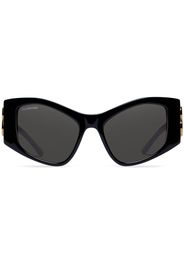 Balenciaga Eyewear Occhiali da sole cat-eye - Nero