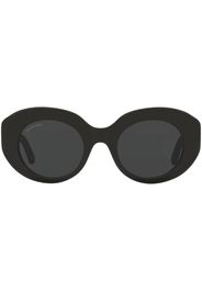 Balenciaga Eyewear Occhiali da sole BB0235S tondi - Nero