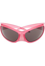 Balenciaga Eyewear Occhiali da sole Skin XXL cat-eye - Rosa