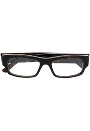 Balenciaga Eyewear Occhiali squadrati - Marrone