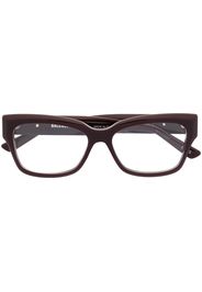 Balenciaga Eyewear Occhiali con montatura a D - Rosso