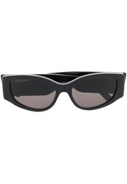 Balenciaga Eyewear logo-print sunglasses - Nero