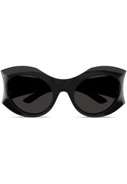 Balenciaga Eyewear Occhiali da sole oversize - Nero