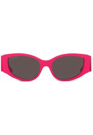 Balenciaga Eyewear Occhiali da sole squadrati con stampa - Rosa