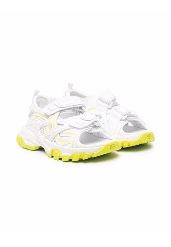 Balenciaga Kids Sandali con chiusure a strappo - Bianco