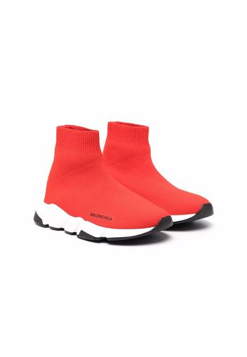 Balenciaga Kids Speed sock sneakers - Rosso