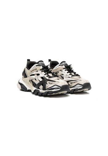 Balenciaga Kids Track 2 low-top sneakers - Toni neutri