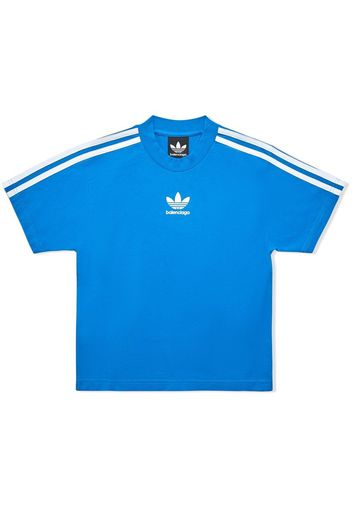 Balenciaga Kids x adidas short-sleeve T-shirt - Blu