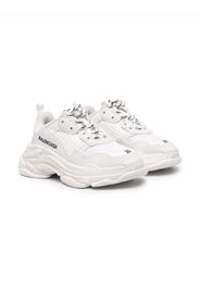 Balenciaga Kids Sneakers Triple S - Bianco