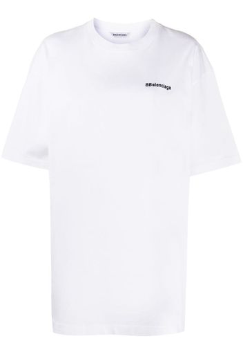 logo-print oversized T-shirt