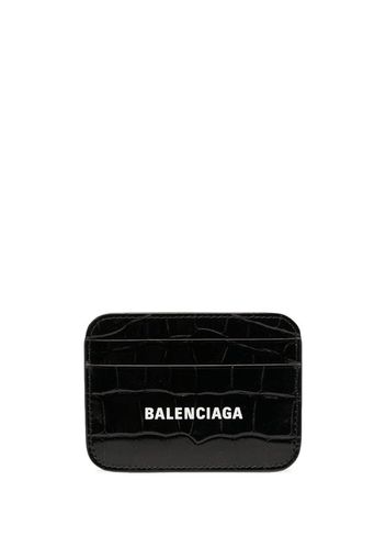 logo-print cardholder