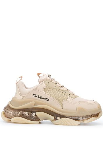 Balenciaga Sneakers Triple S Clear Sole - Toni neutri