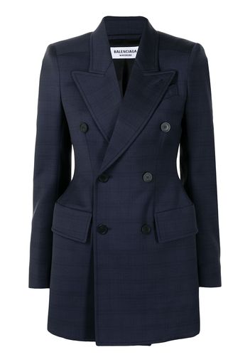 Balenciaga Blazer doppiopetto - Blu