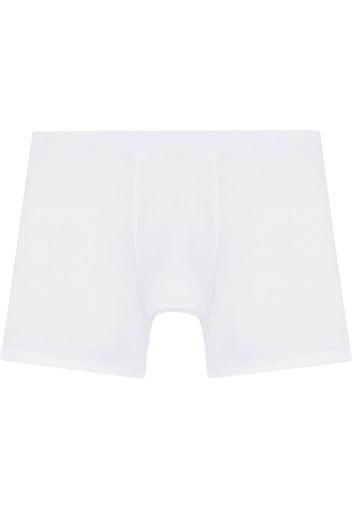 Balenciaga logo-trim stretch boxer shorts - Bianco