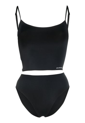 Balenciaga two-piece swimsuit - Nero