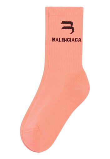 Balenciaga Calzini a coste - Rosa