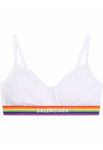 Balenciaga Reggiseno sportivo Pride - Bianco