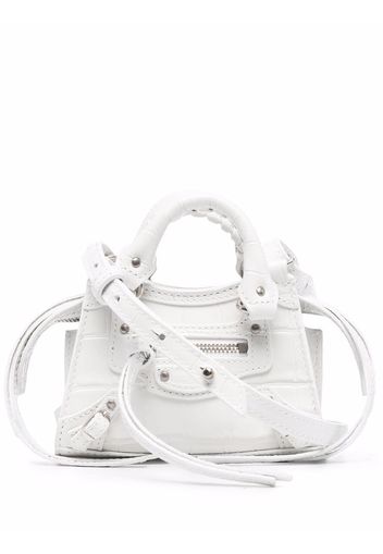 Balenciaga Neo Classic mini leather bag - Bianco