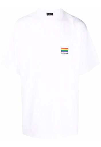 Balenciaga Boxy T-Shirt - Bianco