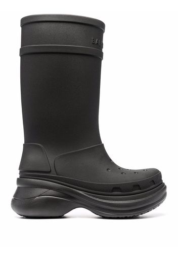 Balenciaga x Crocs chunky rain boots - Nero