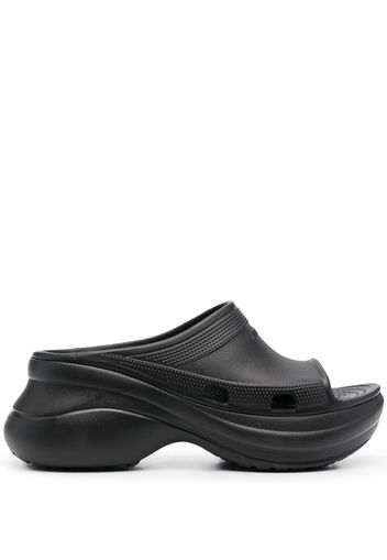 Balenciaga x Crocs™ platform pool slides - Nero