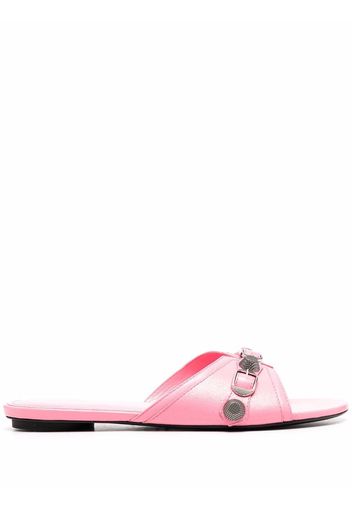 Balenciaga Sandali con fibbia Cagole - Rosa