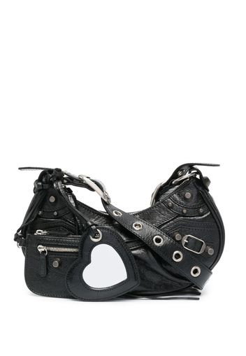 Balenciaga Borsa a spalla Le Cagole mini - Nero