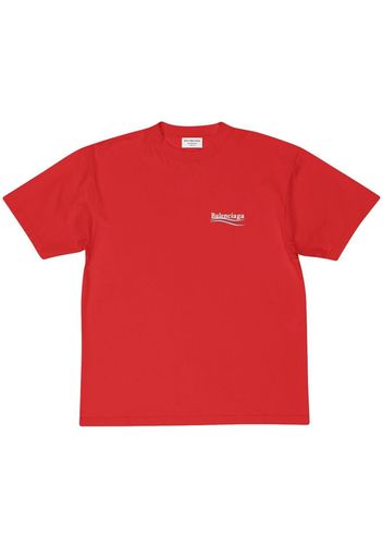 Balenciaga T-shirt Political Campaign - Rosso